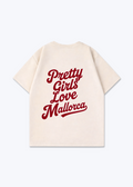 Oversized Shirt - Beige Back (Designed)