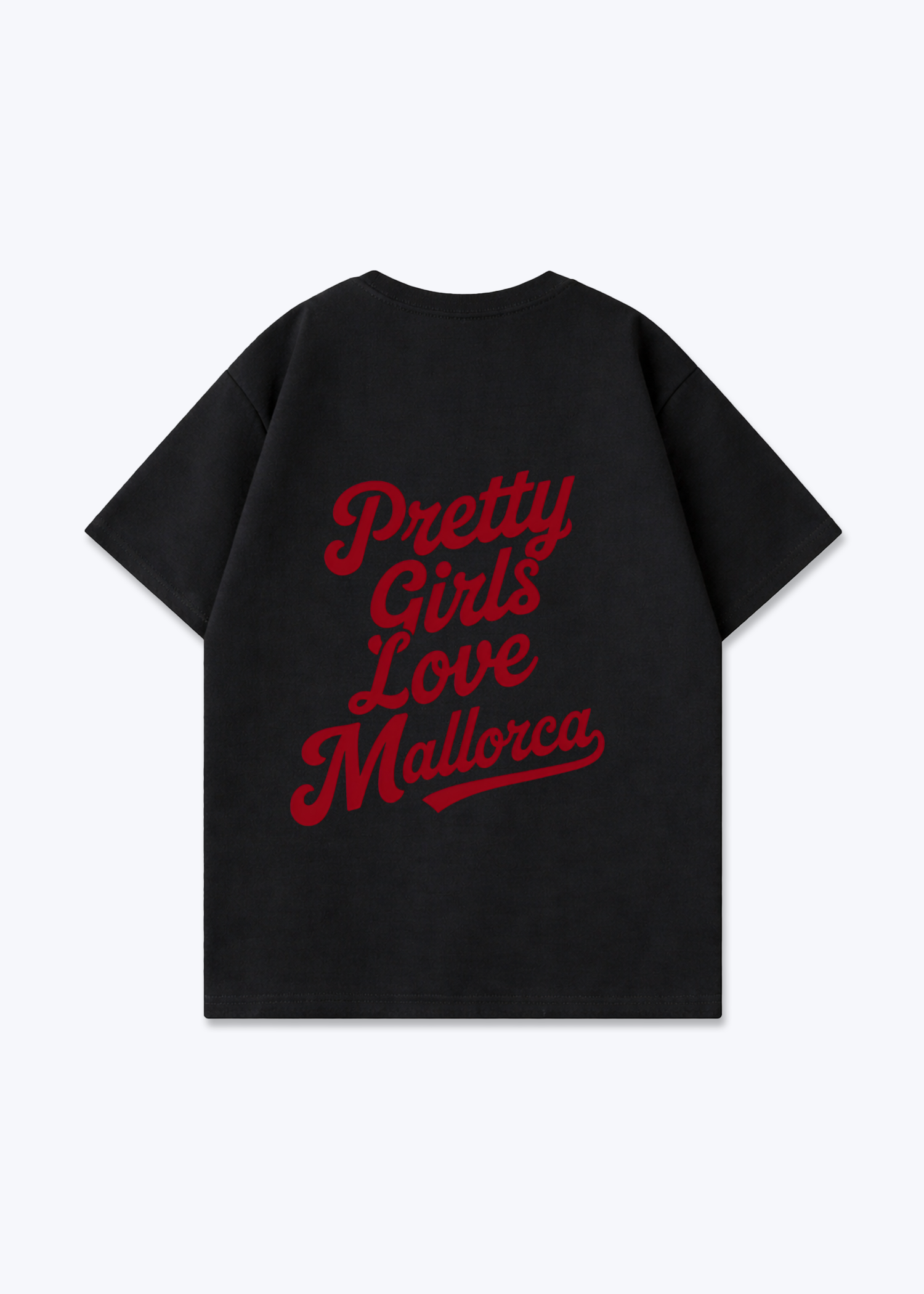 Oversized Shirt - Black Back (Designed)