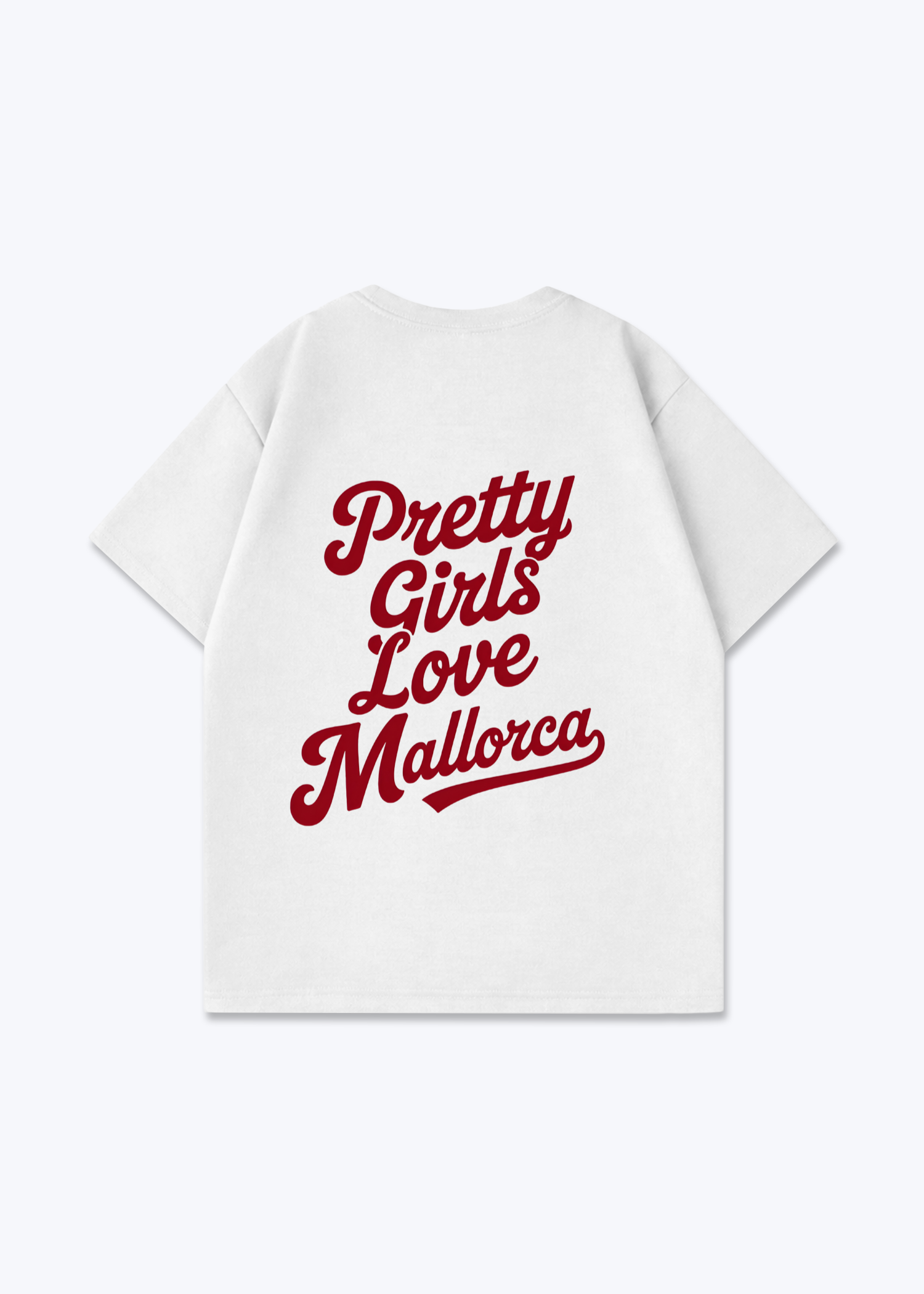 Oversized Shirt - White Back (Designed)