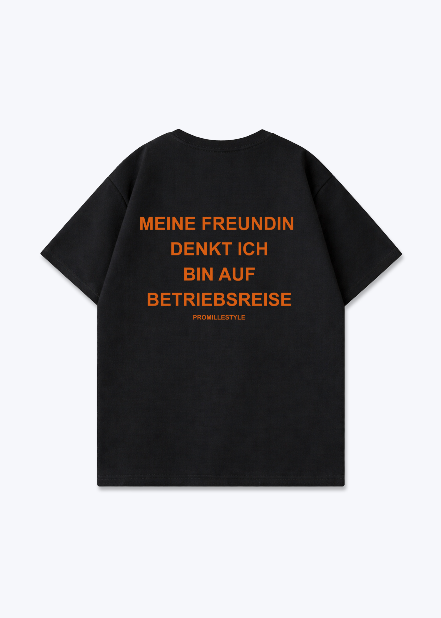 Betriebsreise Oversized Shirt - Black Back (Designed)