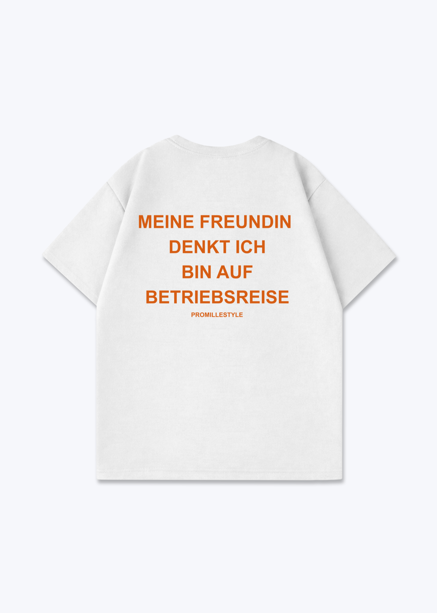 Betriebsreise Oversized Shirt - White Back (Designed)