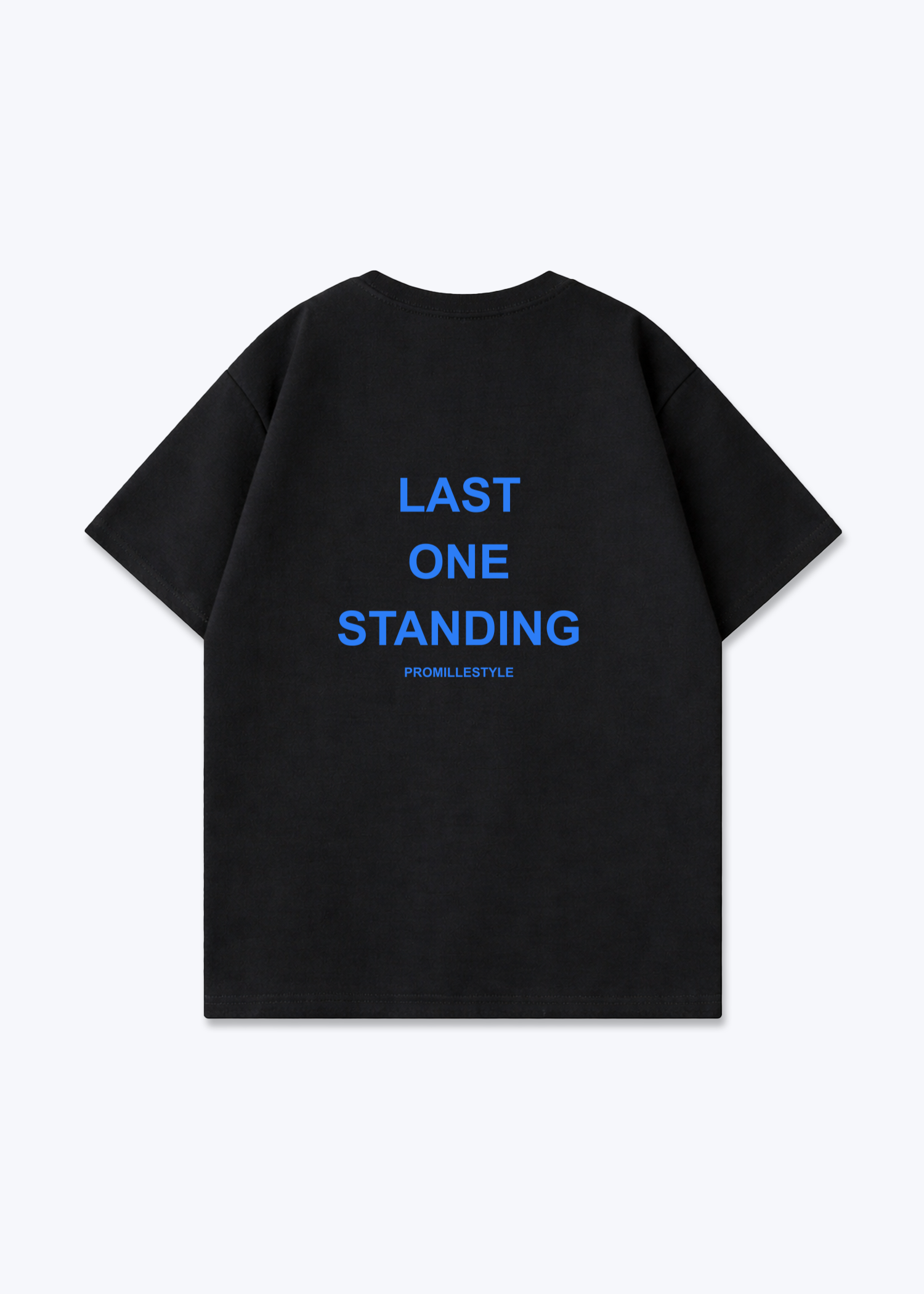 Last one Standing Oversized Shirt - Black Back (Designed)