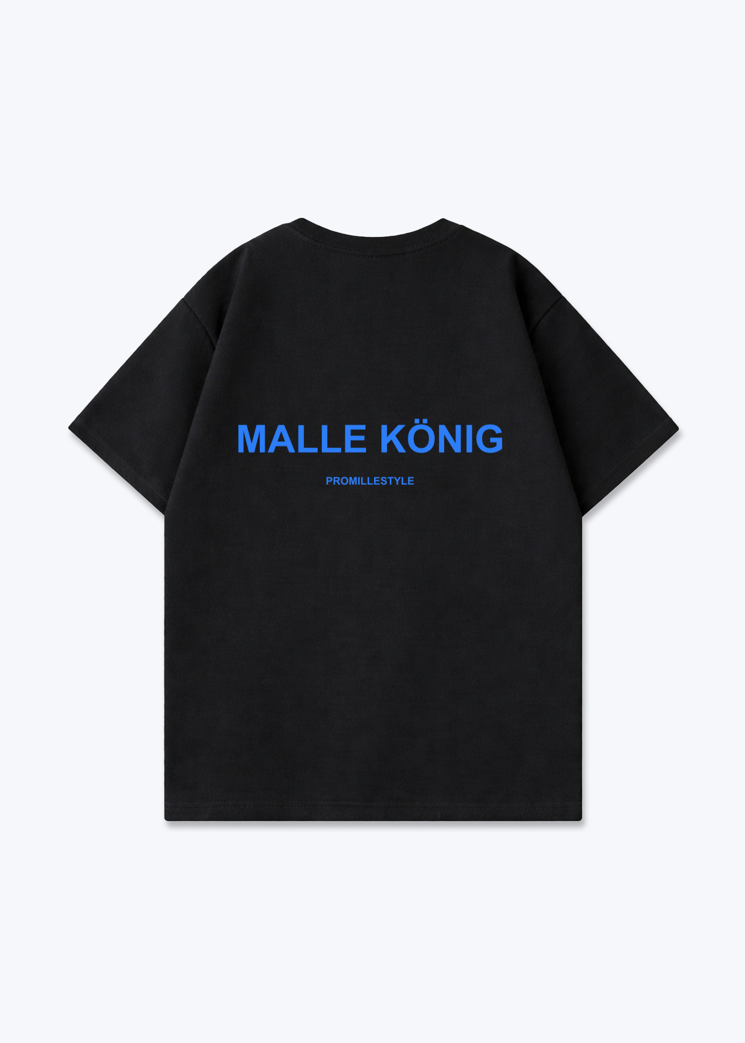 Malle König Oversized Shirt - Black Back (Designed)