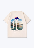 Australia Signature Oversized Shirt - Beige Back (Designed)