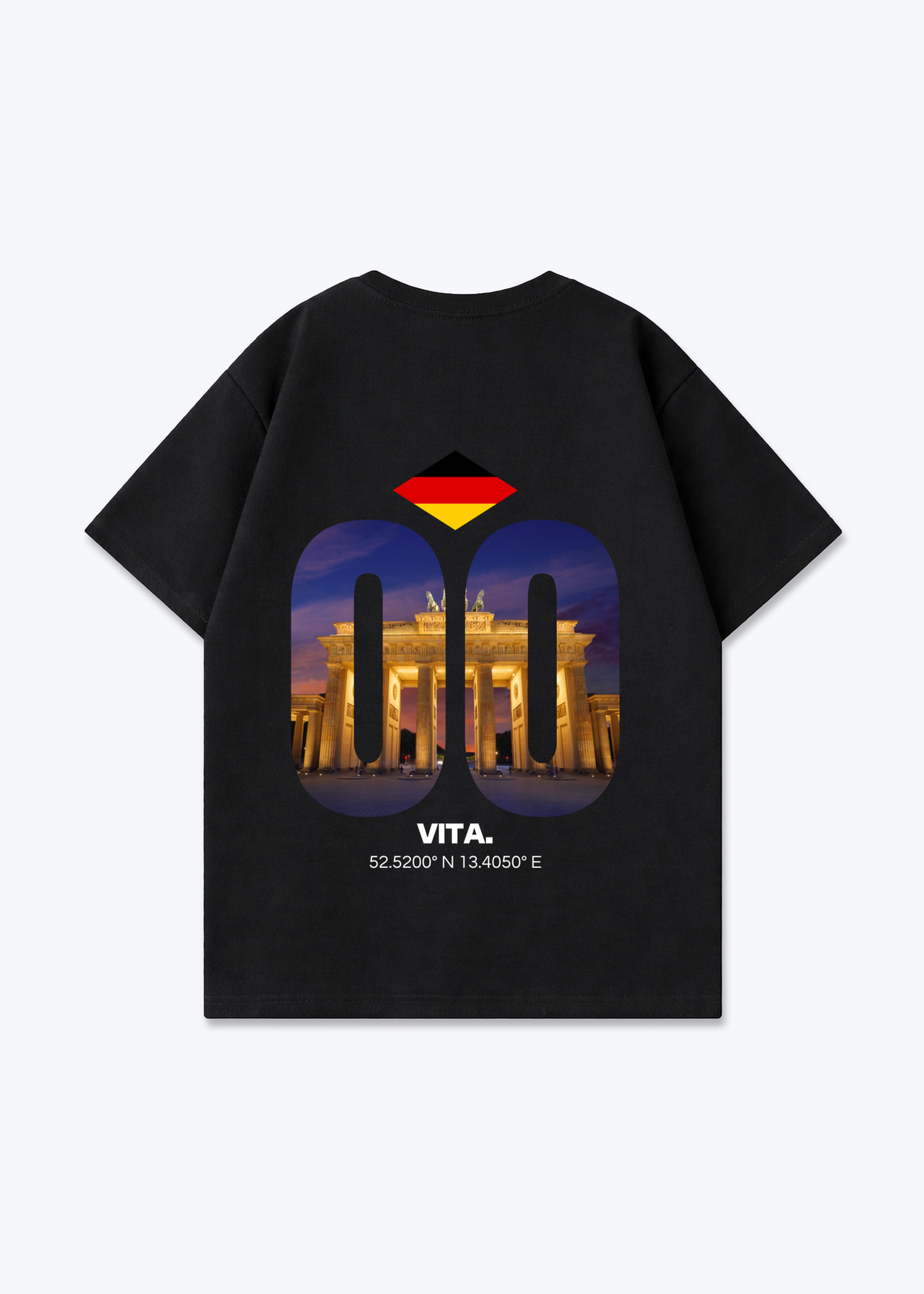 Germany Signature Oversized Shirt - Black Back (Designed)