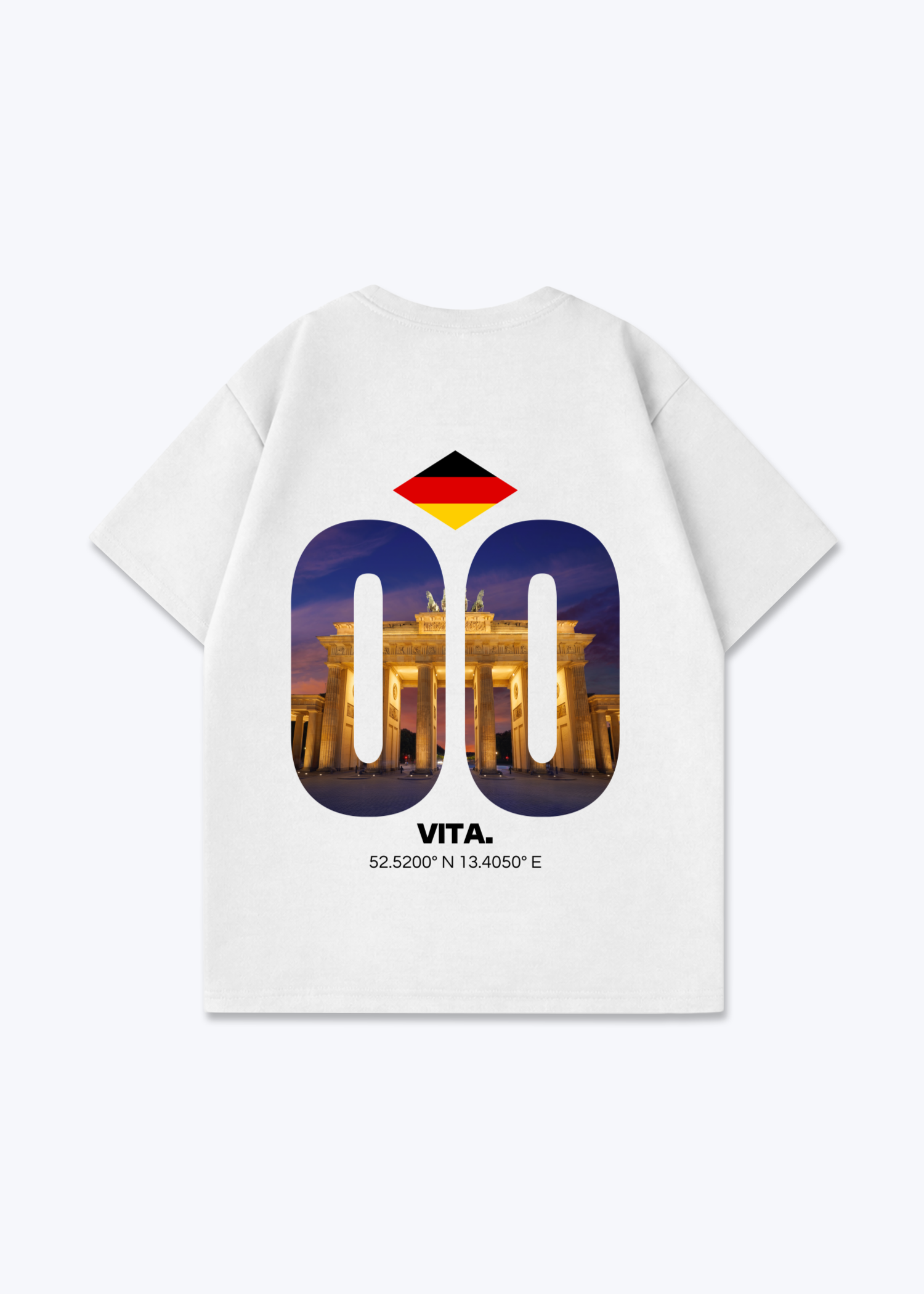 Germany Signature Oversized Shirt - White Back (Designed)